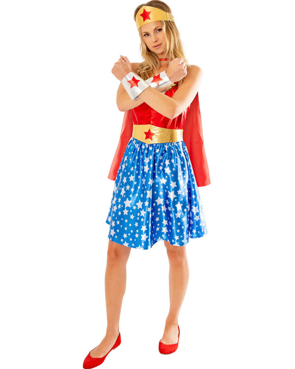 Wonder Woman Deluxe Womens Costume