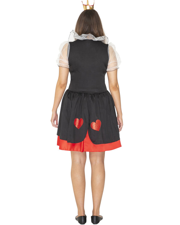 Wonderland Queen of Hearts Deluxe Womens Costume