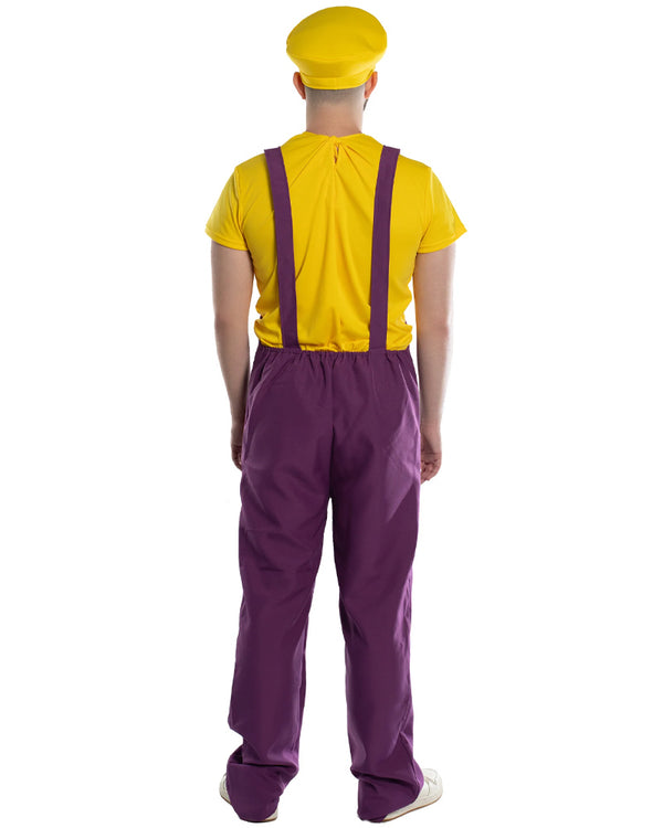 Yellow Plumber Guy Mens Costume