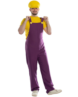 Yellow Plumber Guy Mens Costume