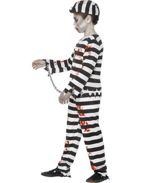 Undead Zombie Convict Boys Costume