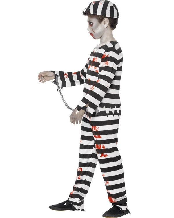 Undead Zombie Convict Boys Costume