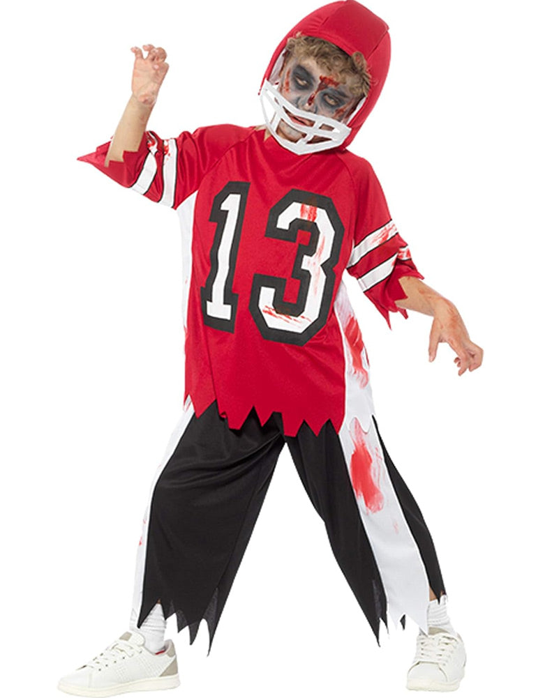 Zombie Football Player Boys Costume