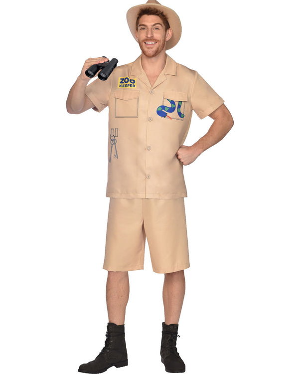 Zoo Keeper Mens Costume