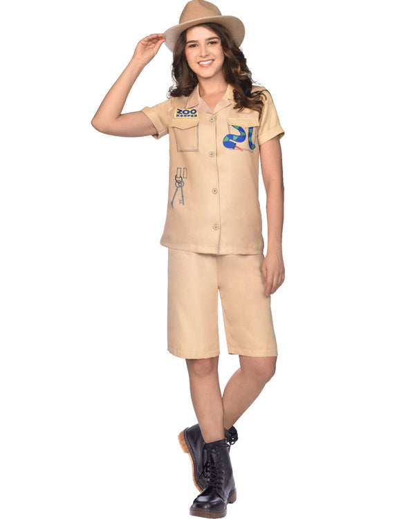 Zoo Keeper Womens Costume