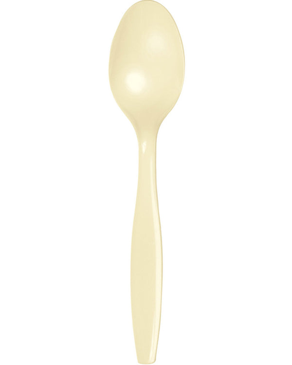 Ivory Premium Spoons Pack of 24