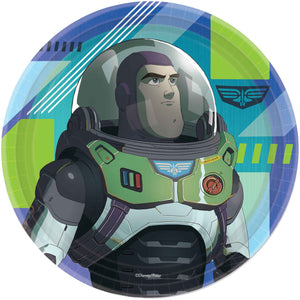 Buzz Lightyear 7in/ 17cm Paper Plates Pack of 8