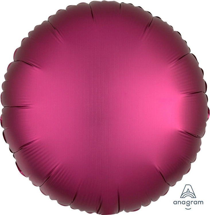 45cm Standard HX Satin Luxe Pomegranate Circle S18