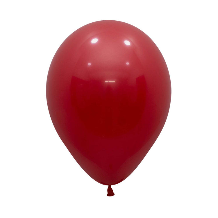 Sempertex 12cm Fashion Imperial Red Latex Balloons 016, 50PK