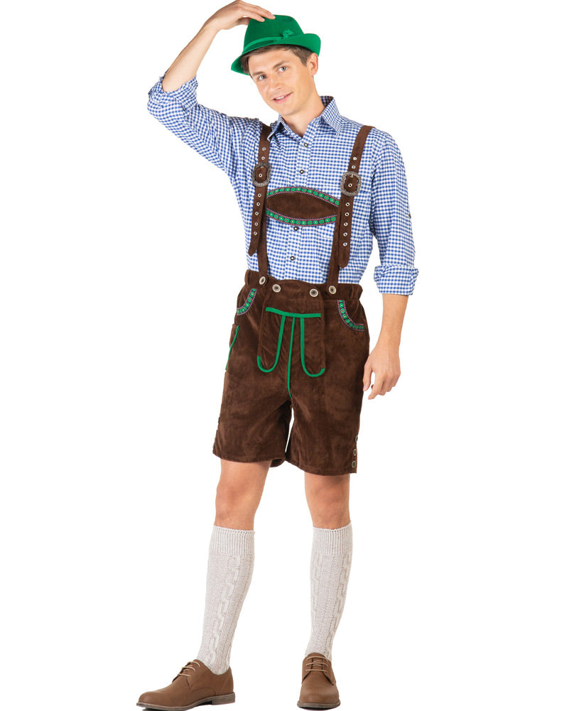 Kurt Lederhosen Plus Size Mens Costume