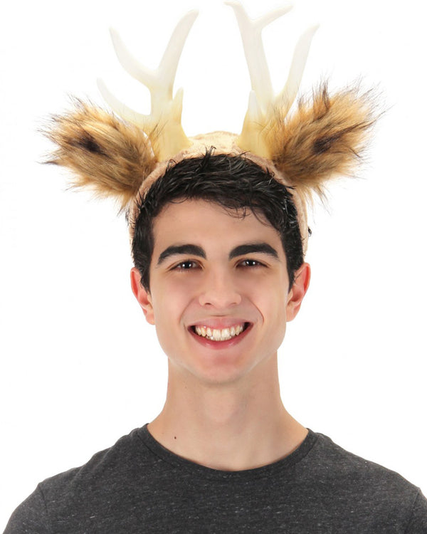 Deer Antlers with Ears Headband