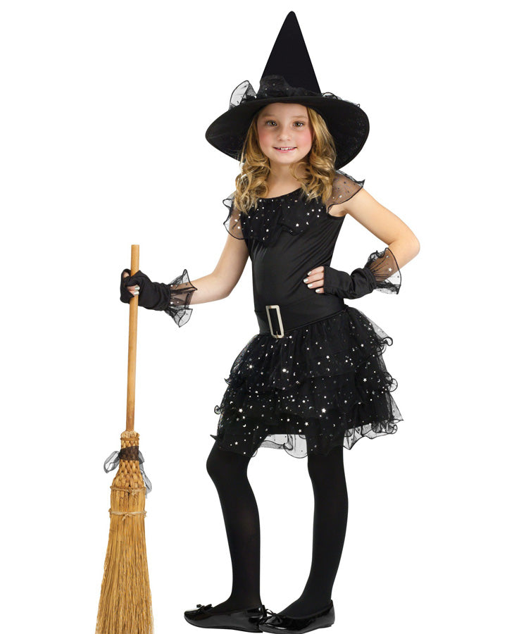 Glitter Witch Girls Costume