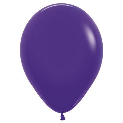 Sempertex 30cm Fashion Purple Violet Latex Balloons 051, 100PK Pack of 100