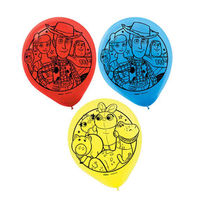 Disney Toy Story 4 30cm Latex Balloons Pack of 6