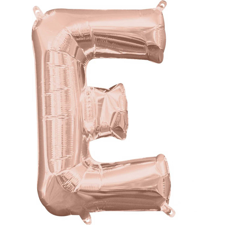 CI: Letter E Rose Gold L16