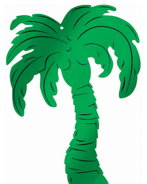 Palm Tree Foil Decoration