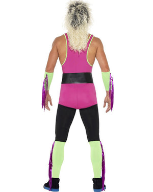 1980s Retro Wrestler Mens Costume