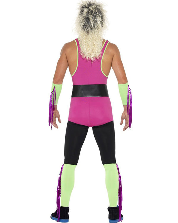 1980s Retro Wrestler Mens Costume