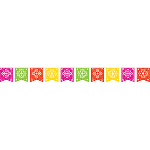 Serape Papel Picado Banner 2.7m