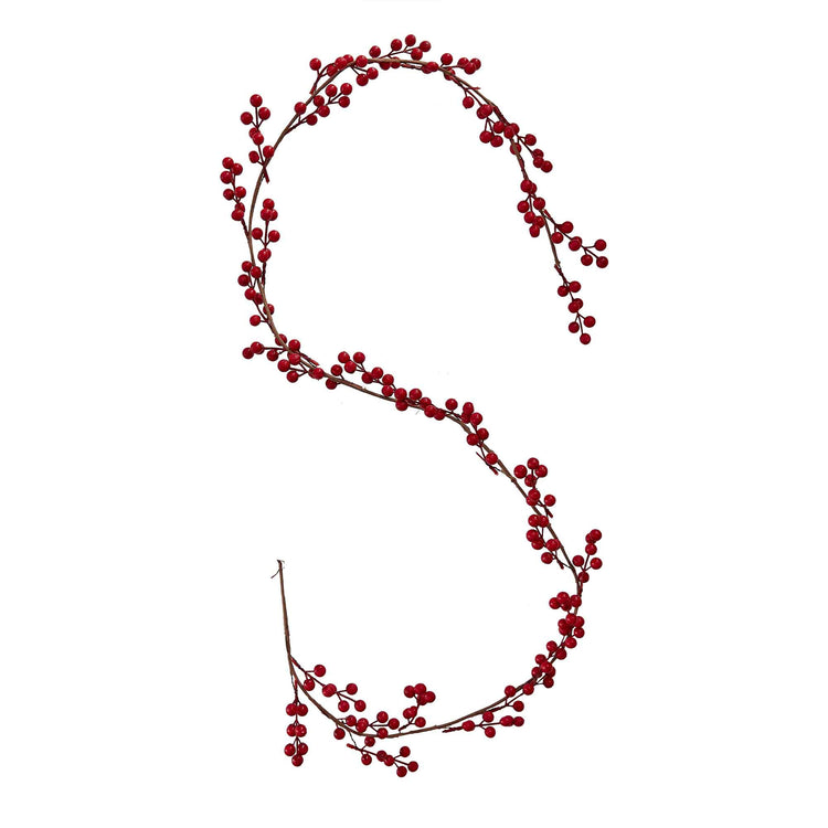 Deck The Halls Berry Christmas Garland 1.8m
