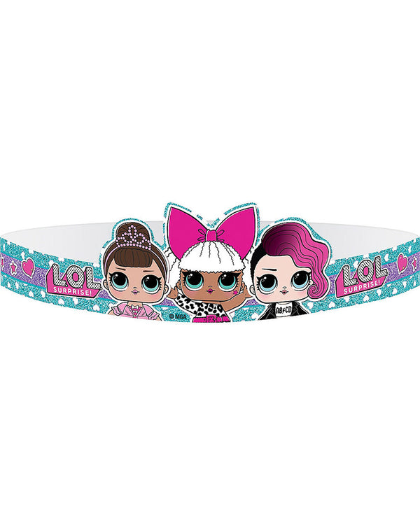 Lol Surprise Mini Paper Tiaras Pack of 8