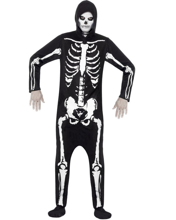 Skeleton Jumpsuit Adult Costume