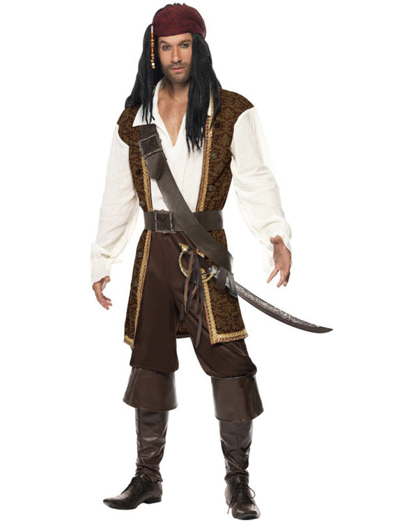 High Seas Pirate Mens Costume