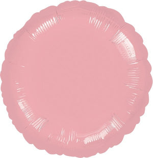 45cm Standard Circle HX Metallic Pearl Pastel Pink S15