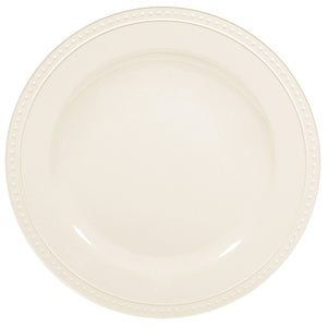 Premium Dinner Plate White with Beaded Rim