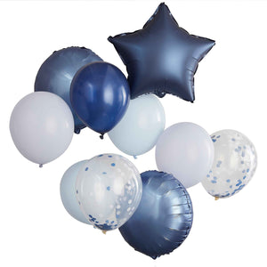 Mix It Up Balloon Bundle Blue Pack of 11