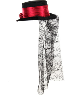 Gothic Rose Top Deluxe Hat