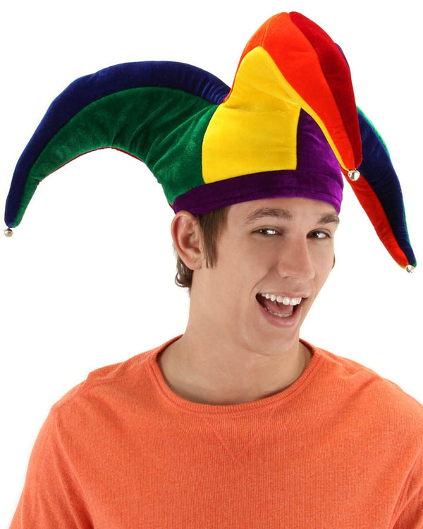 Court Jester Multicoloured Deluxe Hat