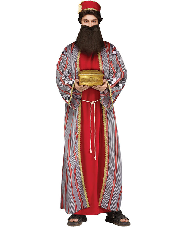 3 Wise Men Red Adult Christmas Costume