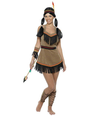 Indian Squaw Womens Costume