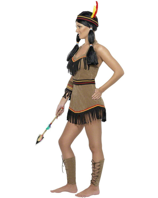 Indian Squaw Womens Costume