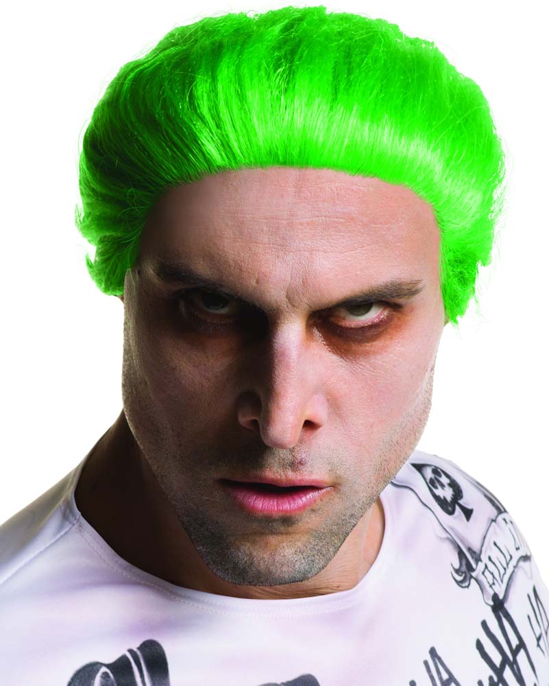 Green hair wig clearance joker