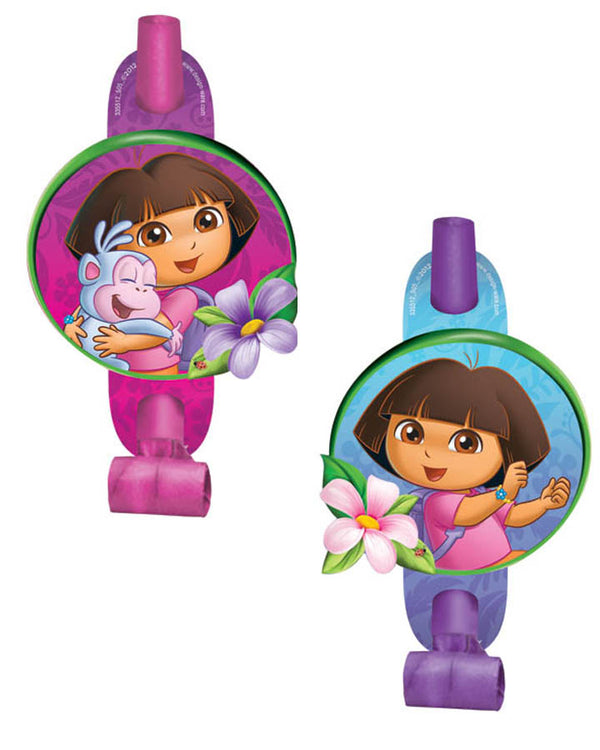 Dora the Explorer Party Blowers Pack of 8