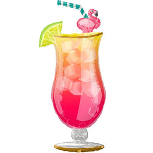 SuperShape XL Let's Flamingle Tropical Drink P35