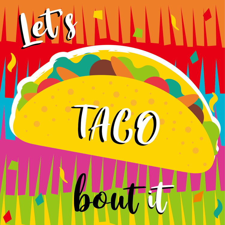 Fiesta Taco bout a Party Lunch Napkins Pack of 16