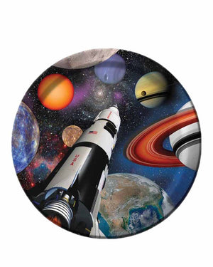 Space Blast 23cm Party Plates Pack of 8