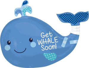 SuperShape Get Whale Soon Balloon