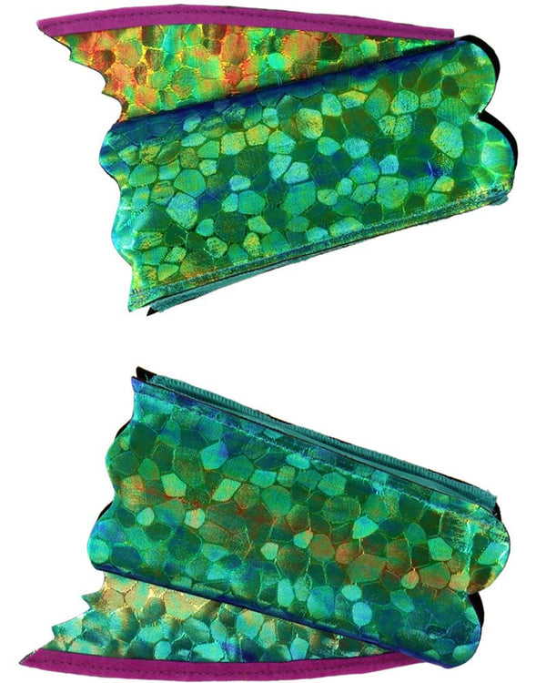 Seahorse Shimmer Fin Deluxe Arm Cuffs