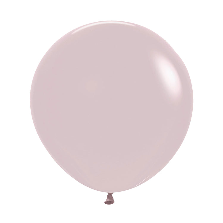 Sempertex 60cm Pastel Dusk Rose Latex Balloons 110, 3PK