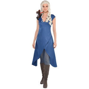 Slate Blue Dress Womens Costume