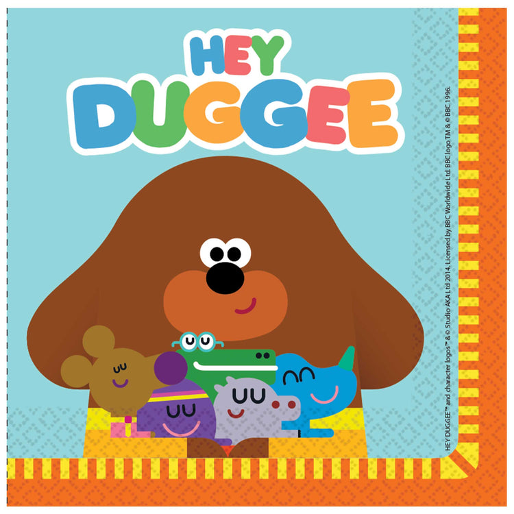 Hey Duggee Lunch Napkins Pack of 16