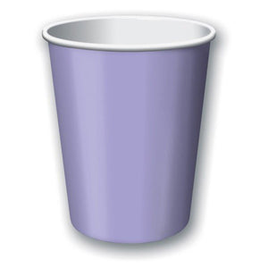 Luscious Lavender Cups Paper 266ml Pack of 24