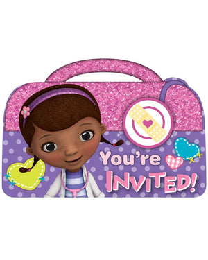 Disney Doc McStuffins Invitations Pack of 8