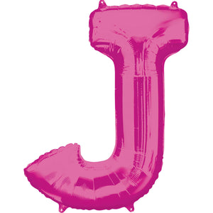 SuperShape Letter J Pink L34