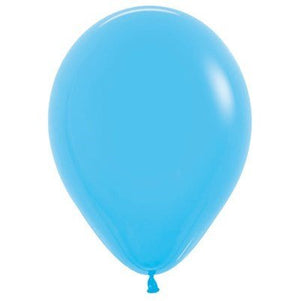 Sempertex 30cm Fashion Blue Latex Balloons 040 - 50PK