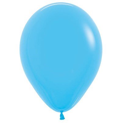 Sempertex 30cm Fashion Blue Latex Balloons 040 - 50PK